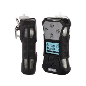 Portable 6-Gas Detector for LEL CO2 CO H2S O2 SO2 Wireless TransmitSolution