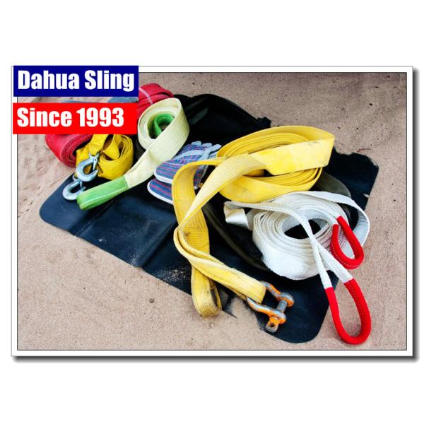 Buy Durable 50mm Motorcycle Recovery Tow Straps Kinetic Snatch Strap Acid Resistance at wholesale prices