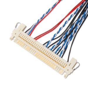 30 Pin Lvds Cable , 30 Pin Lcd Panel Fi X30HL B TO DF19 20S Lvds cable