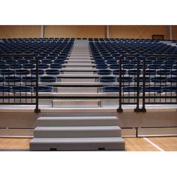 Remotely Controlled Retractable Grandstands / Retractable Stadium Seating For