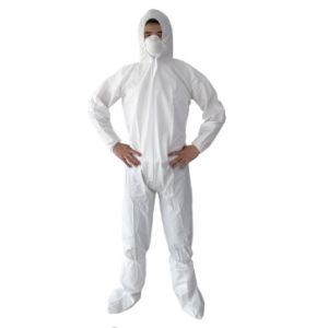 Unisex Disposable Coverall Suit , Medical Grade Coveralls GB15979 2002