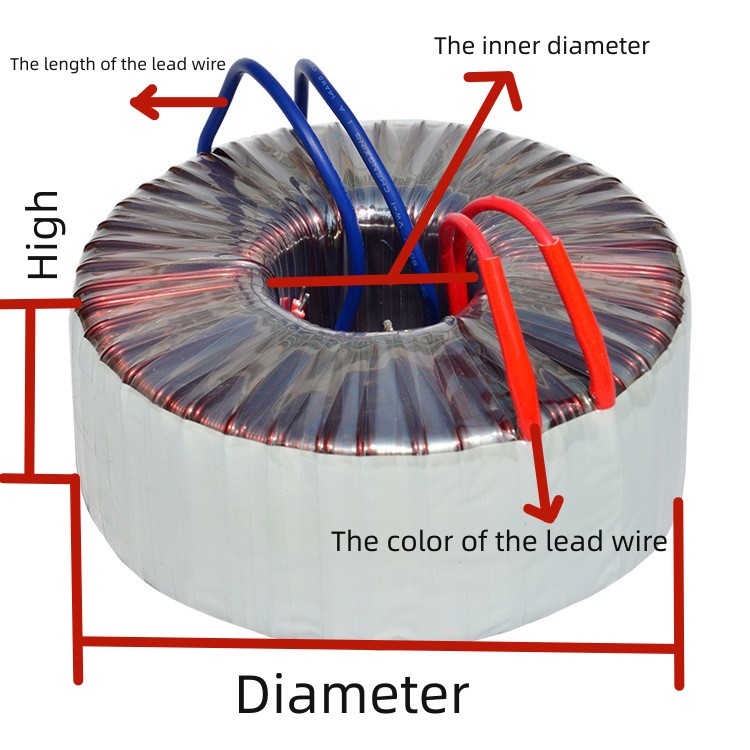 150VA 150W Power Supply Transformer Audio Toroidal Transformer Copper Wire
