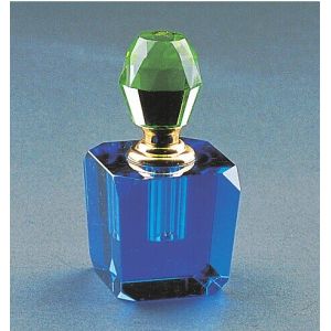 Crystal Classical Blue Perfume Bottle