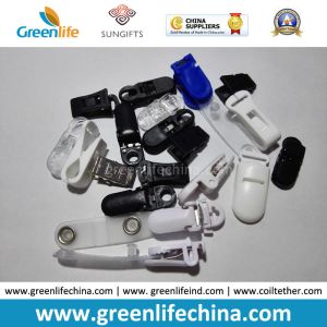 Durable Top Quality China Manufacturer Office/School Used Plastic Badge Clips w