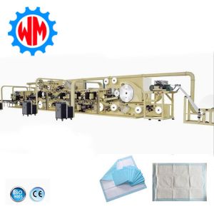 Quality High Efficiency Underpad Production Line with Professional Customization Export to Southeast Asia for sale