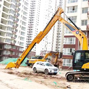 Custom Color Excavator Sliding Arm Q355B Sliding Extension For 20ton 30ton