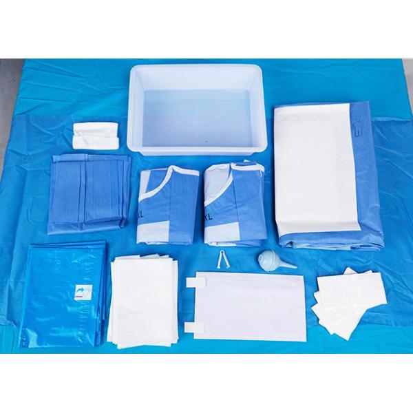 Disposable SMS Sterile Medical Surgical C-Section Pack/Caesarean Section Kit