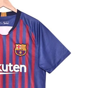 Barcelona Retro 2018-2019 Home Football Jersey Group Customization Exclusive