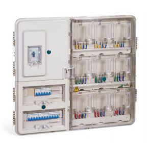 PC ABS Exterior Electric Meter Box Recessed Outside House