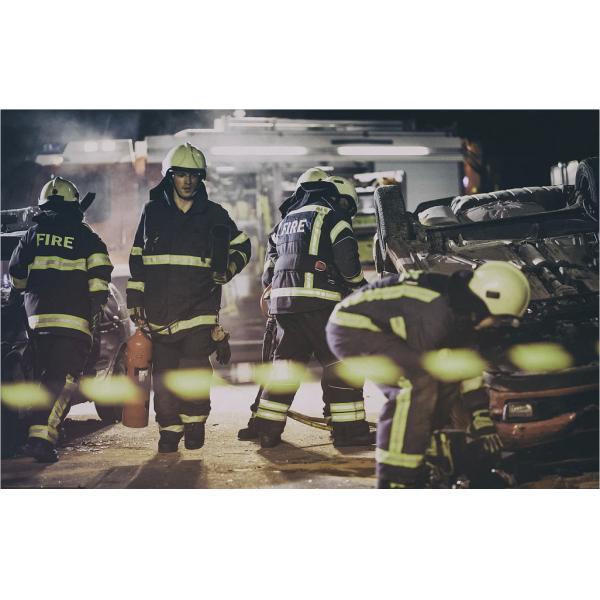 100% Cotton Safety Reflective Tape Flame Retardant High Washability