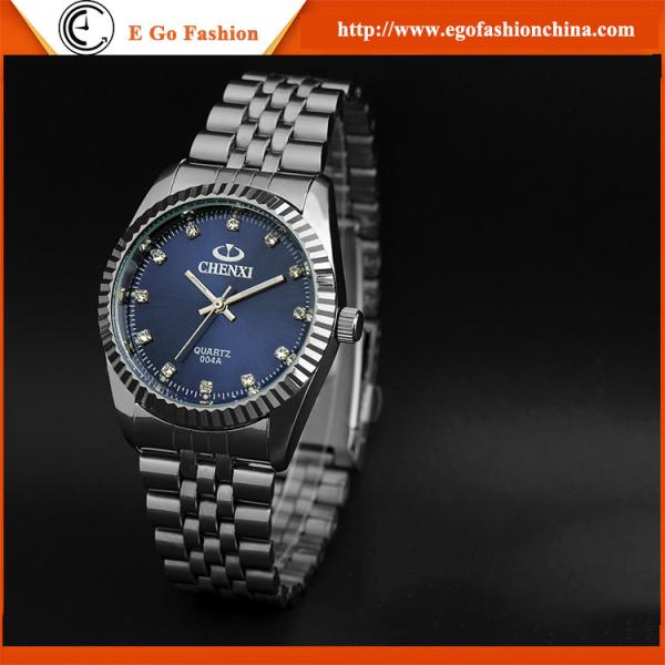 Buy Sapphire Watch Fashion Jewelry Wholesale Price Mixed Orders Available Steel Watch for Lady at wholesale prices