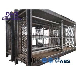 High Temp Air Preheater , Welded Pre Heating System High Combustion Rate