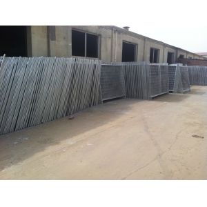Construction Fencing System 1.8m*2.4m mesh 60mm*150mm*4.00mm Tubing 32mm*2.0mm