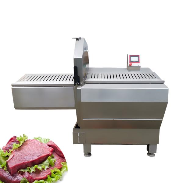 3 Phase 30mm Adjustable Frozen Meat Slicer Fully Automatic