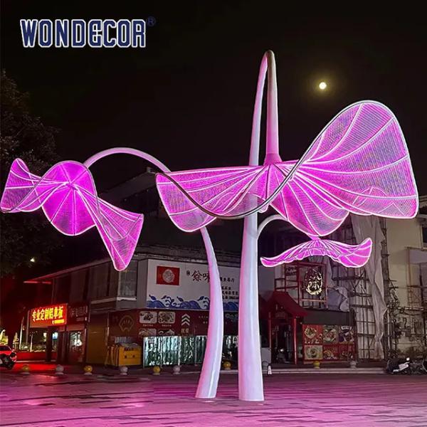 Large Abstract Tree Forged Metal Sculpture WONDERS For Outdoor Decoration