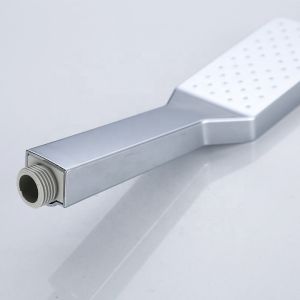 High Quality Chrome Square Self-Clean Handheld Shower