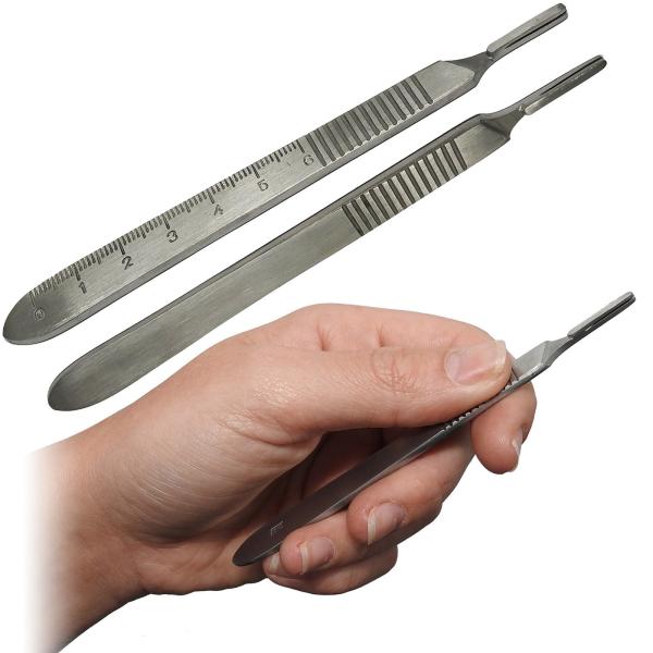 Buy Mini Handle Sterile Scalpel Surgical Reusable Sharp Cut Stainless Steel at wholesale prices