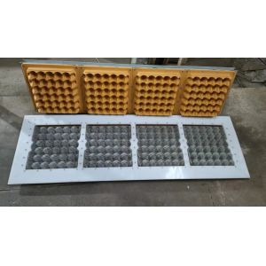 1300-1500pcs/h Pulp Molding Machine Semi-automatic Customized Molds