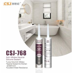 Quality Neutral Cure Mildew Resistant Silicone Sealant For Sanitary Applications for sale