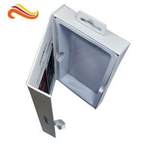 Phone case packing box with hanger / magnet electronics packaging box/ packaging