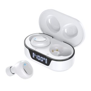 Intelligent 400mah Waterproof Wireless Bluetooth Earbuds With Mic