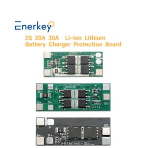 Enerkey 2S 20A 30A Li-ion Lithium Battery 18650 Charger PCB BMS Protection Board