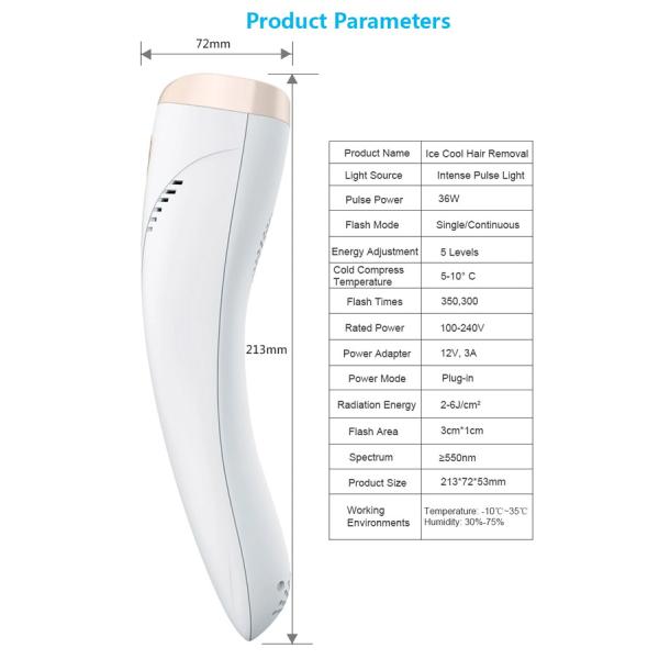 Salon IPL Hair Removal Machine