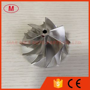 TD04 reverse 50.50/66.00mm 6+6 blades high performance Turbo milling/aluminum