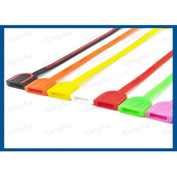 Promotional Thin Wristband Flash Drive Convenient Carrying Silicone Material