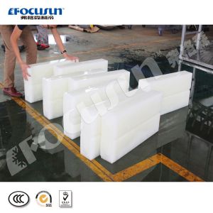 Motor-driven 10 ton FIB-WHB Brine Cooling Block Ice Machine for Water-Cooling