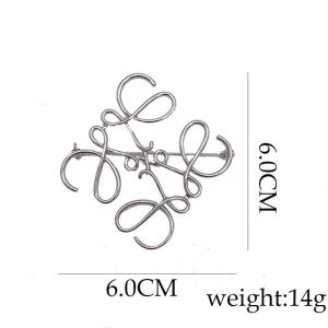 Figure Customization Muslim Fashion Brooch Crystal Letter Diamond Brooch For Men