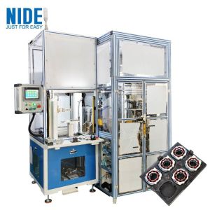 Automatic 3 Needles Coil Winding Machine For BLDC Motor