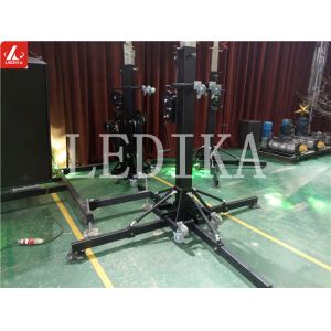 Excellent Manual Elevator Truss Tower System Lifting Tower Adjustable Height