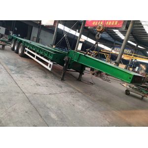 Professional Sale Steel Heavy Duty Lowbed Type 3 Axle Low Loader Low Bed Semi