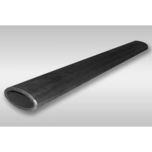 Cold Drawn Elliptical Steel Pipe Strong Carrying Capacity Smooth Surface