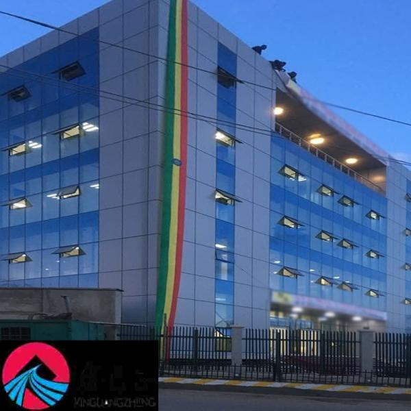 High Strength Resistance Prefabricated Steel Building Design for Industrial