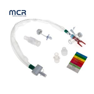 Disposable T-Piece Closed Suction Catheter 72H mDI Port