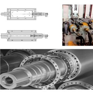 Customized Heat Transfer Rollers High Temperature Resistant Cylinder Heating