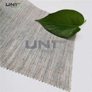 Grey Extruded Fusing Knitted Hair Interlining 160cm Width