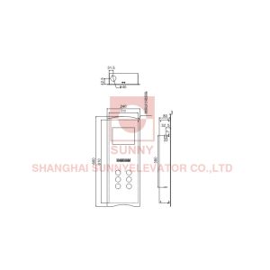 Elevator COP And Elevator LOP, Elevator COP Lop / Factory Price Stainless Steel