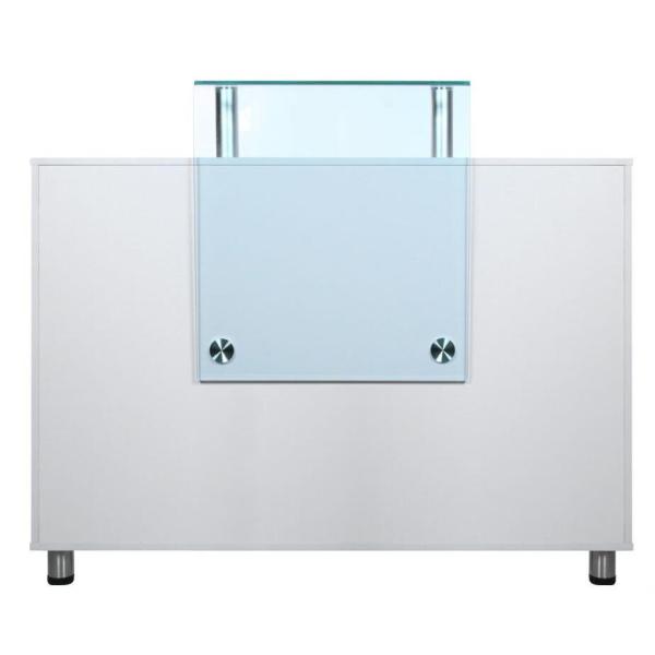 Buy Hair Beauty Salon Reception Desk Furniture With Two Open Cabinet , Modern Style at wholesale prices