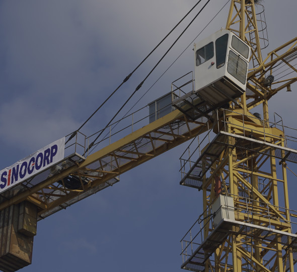 Buy hammerhead 8T Tower Crane QTZ80 at wholesale prices