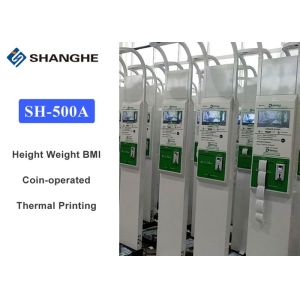 LCD Display Digital Scale With Height Measurement , Pharmacy / Hospital Weighing