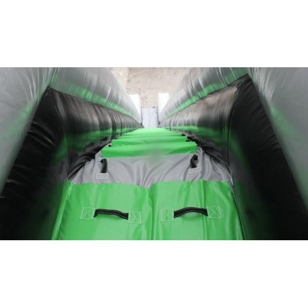 Large Inflatable Water Slide Park On Land For Fun Outdoor Amusement Park