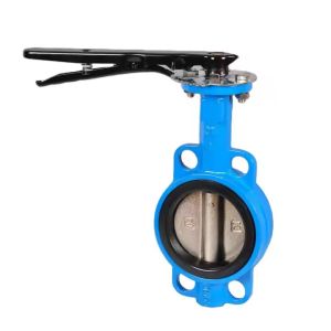 Customizable Ductile Iron Disc Centerline Handle To Clamp Butterfly Valve