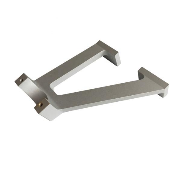 Buy HAVC Aluminum Profile Bracket , Bracket Aluminium Profile Silver Sandblasting Anodizing at wholesale prices