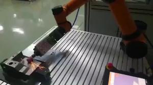 Quality China AUBO-i3 Robot Welding Station Manipulator High Accuracy Humanoid Robot Intelligent 6 Axis Arm Robot for sale