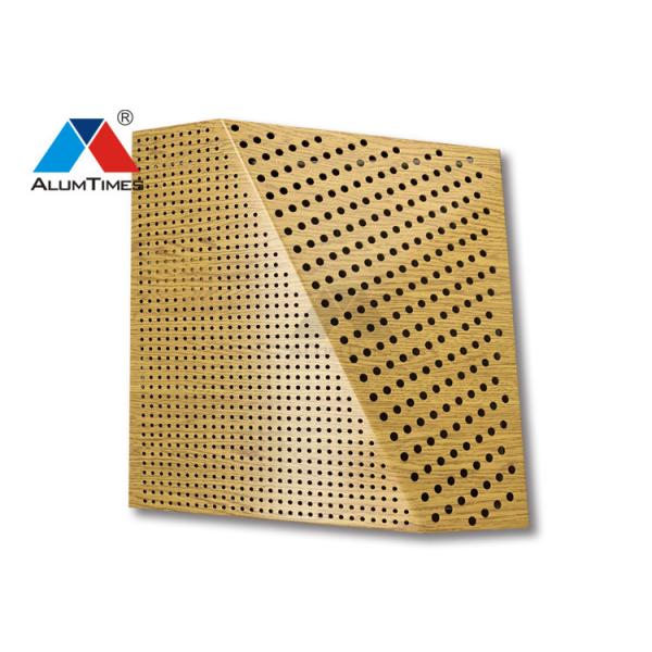 Buy CNC Cut Aluminum Exterior Wall Panels With PE PVDF Powder Coating Surface at wholesale prices