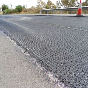 Fiberglass Geogrid Gravel Grid Asphalt Reinforcement