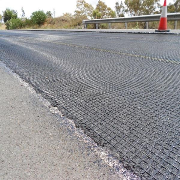 Buy Fiberglass Geogrid Gravel Grid Asphalt Reinforcement at wholesale prices